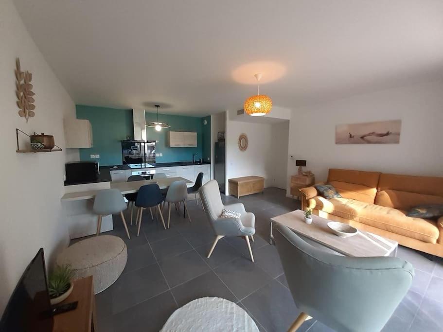 Dune Blanche 300 M De L'Ocean, Appartement Neuf 6 Personnes Seignosse Exteriör bild